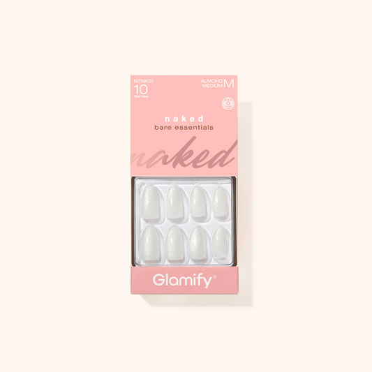 Glamify Naked Press-On Nails NTNK01 – Almond Medium