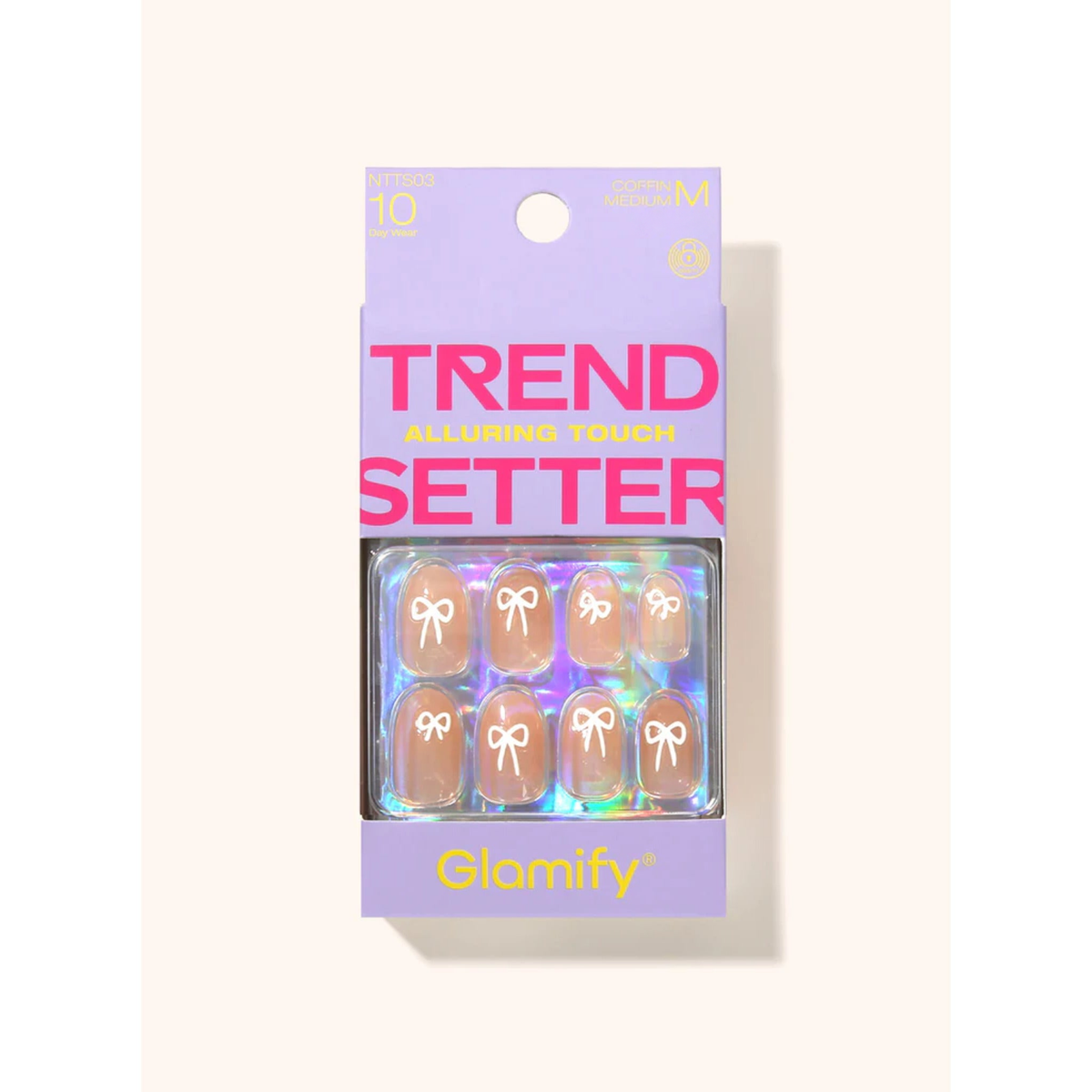 Glamify Trendsetter Press-On Nails NTTS03 – Coffin Medium