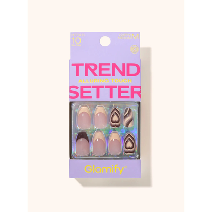 Glamify Trendsetter Press-On Nails NTTS06 – Coffin Medium