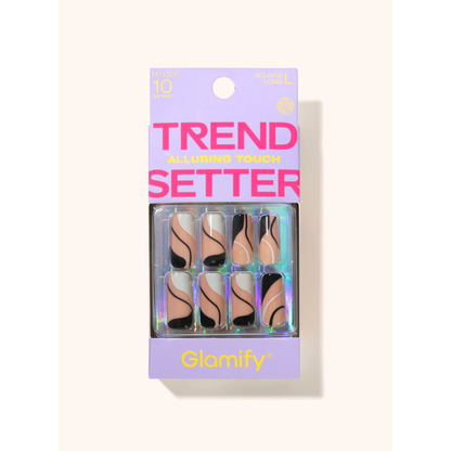 Glamify Trendsetter Press-On Nails NTTS07 – Square Long