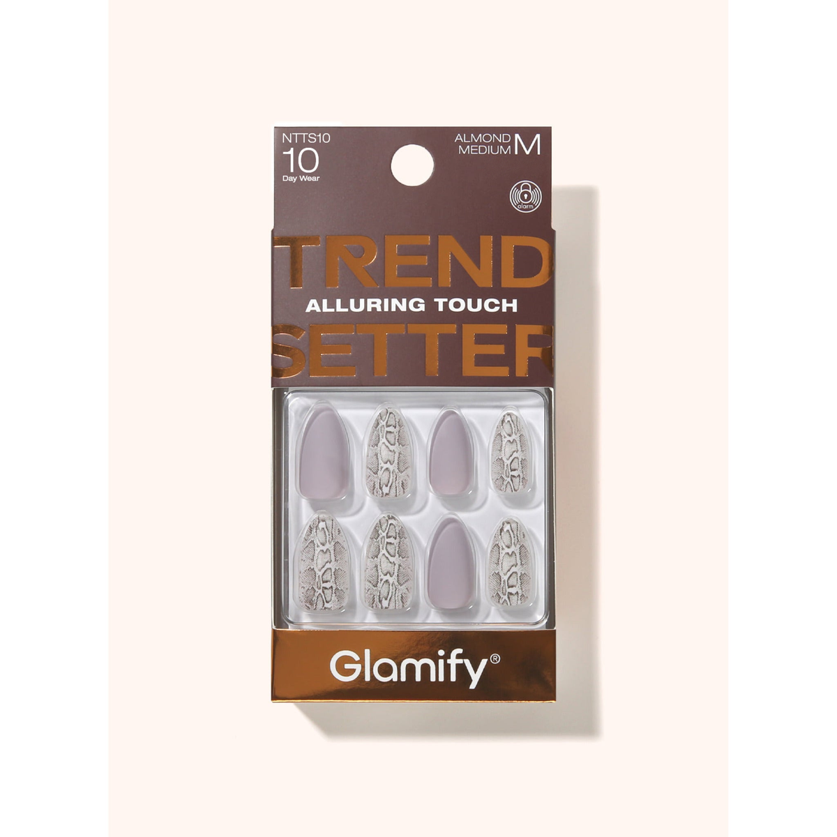 Glamify Trendsetter Press-On Nails NTTS10 – Almond Medium