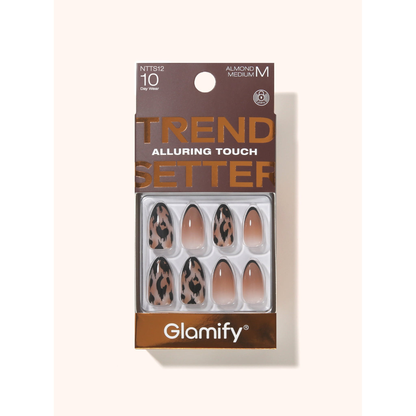 Glamify Trendsetter Press-On Nails NTTS12 – Almond Medium
