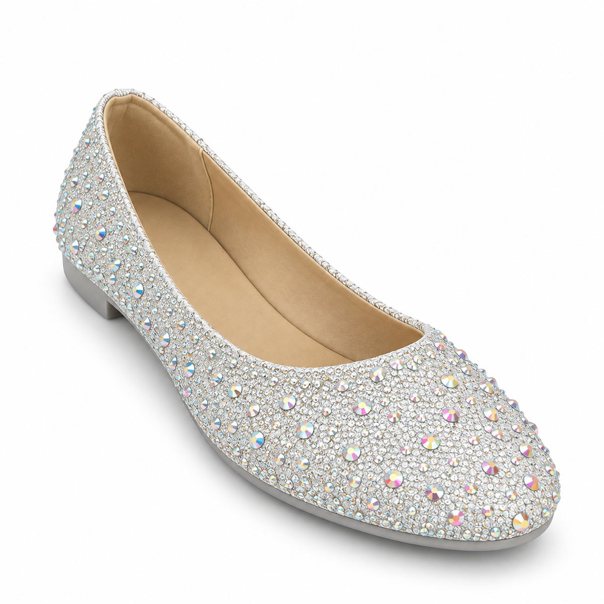H2K Magic Uno rhinestone flat in Silver