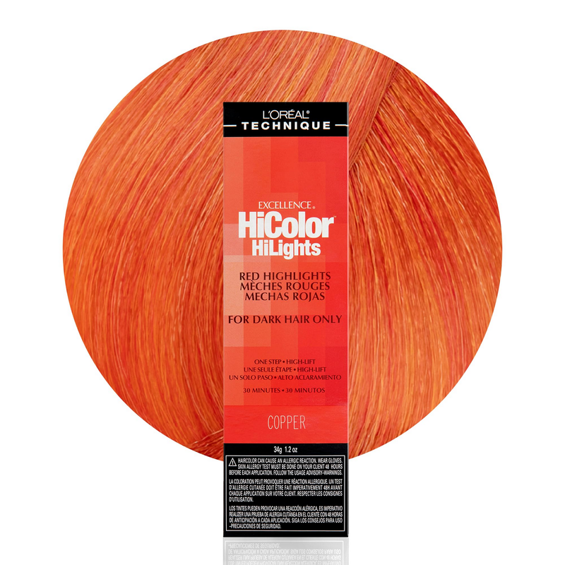 Loreal HiColor Hilights Copper 1.2 Oz