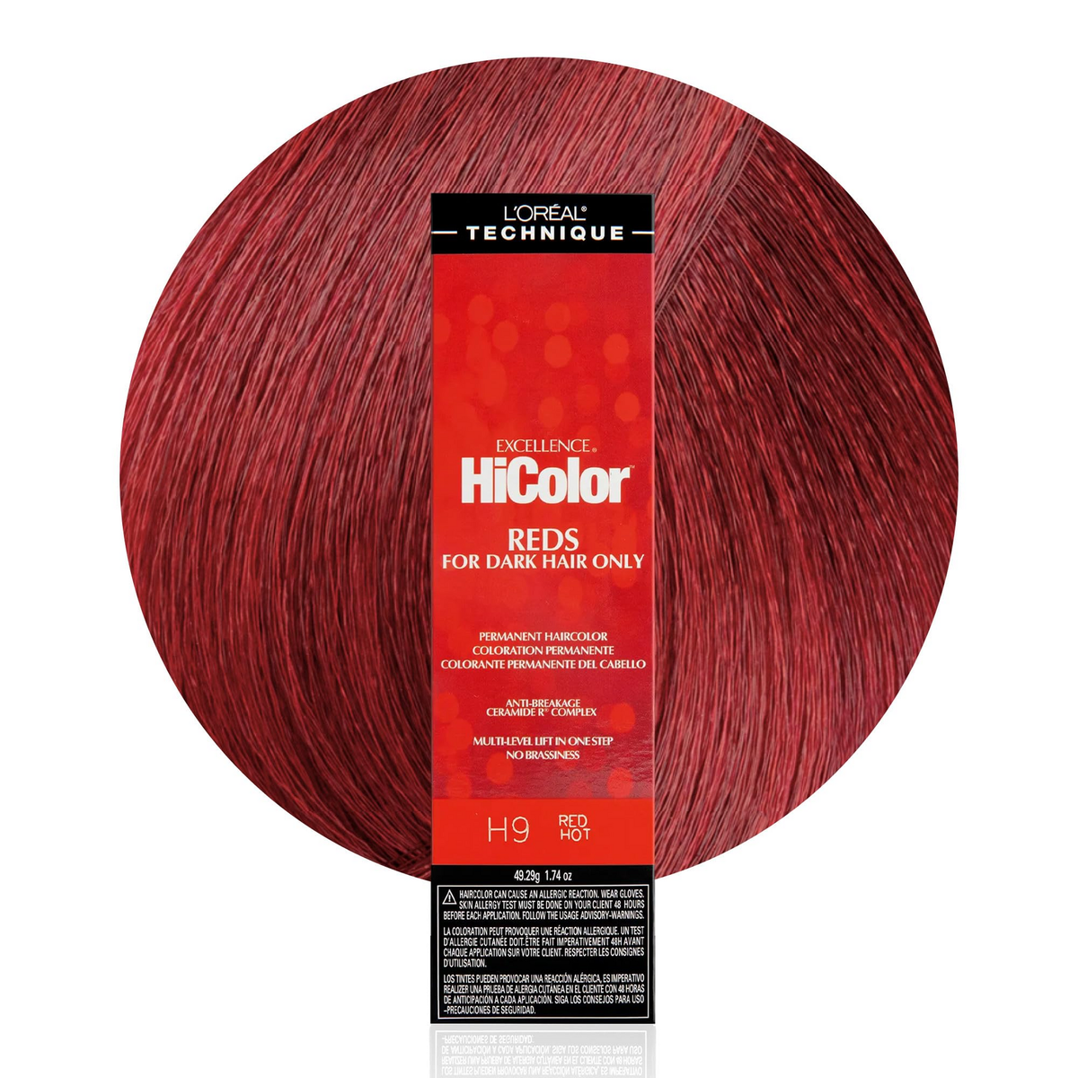 Loreal HiColor Red Hot H9 1.74 Oz