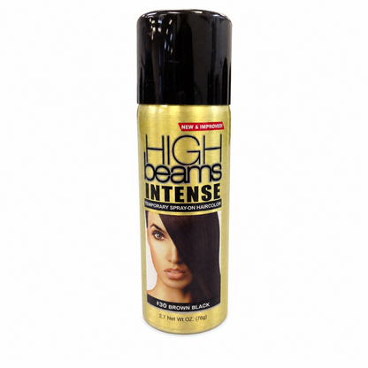 High Beams Intense Temporary Spray-On Hair Color #30 Brown Black