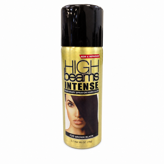 High Beams Intense Temporary Spray-On Hair Color #30 Brown Black