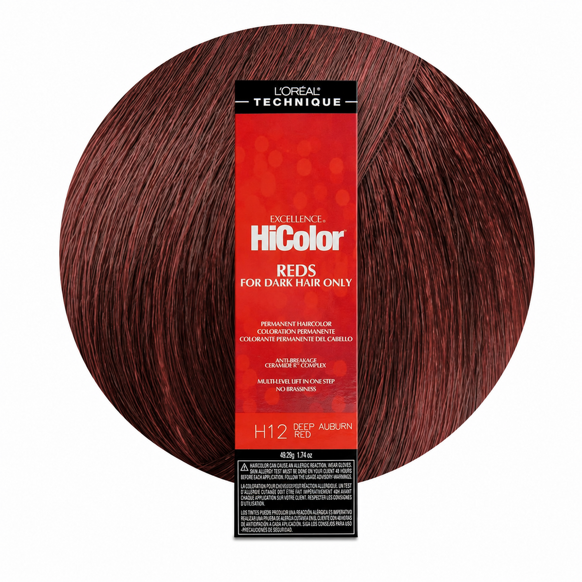 Loreal HiColor Deep Auburn Red 1.74 Oz