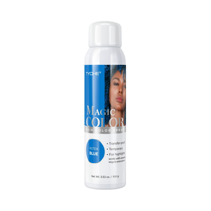 Tyche Magic Hair Color Spray Blue 3.53 oz product image