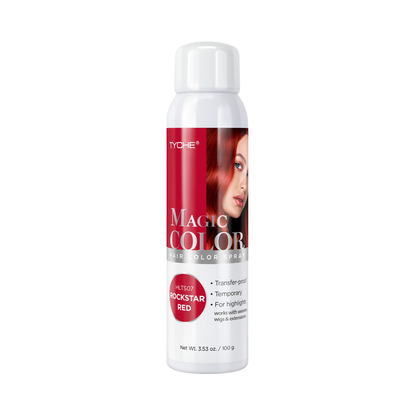 Tyche Magic Hair Color Spray Rockstar Red 3.53 oz product image