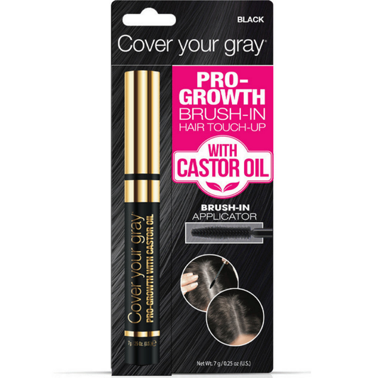 Cover Your Gray BLACK HAIR BRUSH-IN WITH CASTOR OIL product image