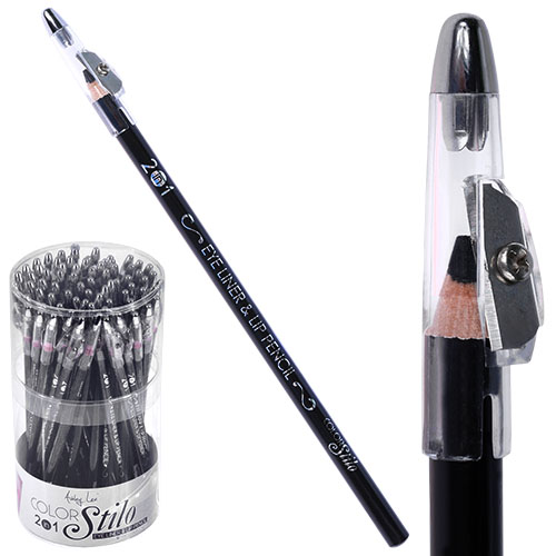 Color Stilo 2-in-1 Eye & Lip Liner Pencil Black