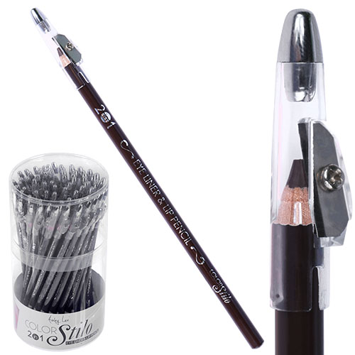 Color Stilo 2-in-1 Eye & Lip Liner Pencil Brown