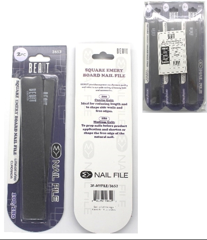 BEAUT My File Square Emery Board Nail File