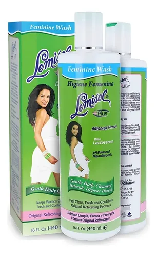 Jabón Líquido Femenino Lemisol Plus con Lactosuero – 16 oz