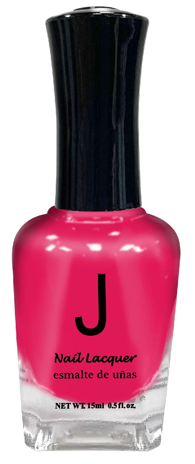 J Nail Lacquer Neon Purple, shade code JNP006