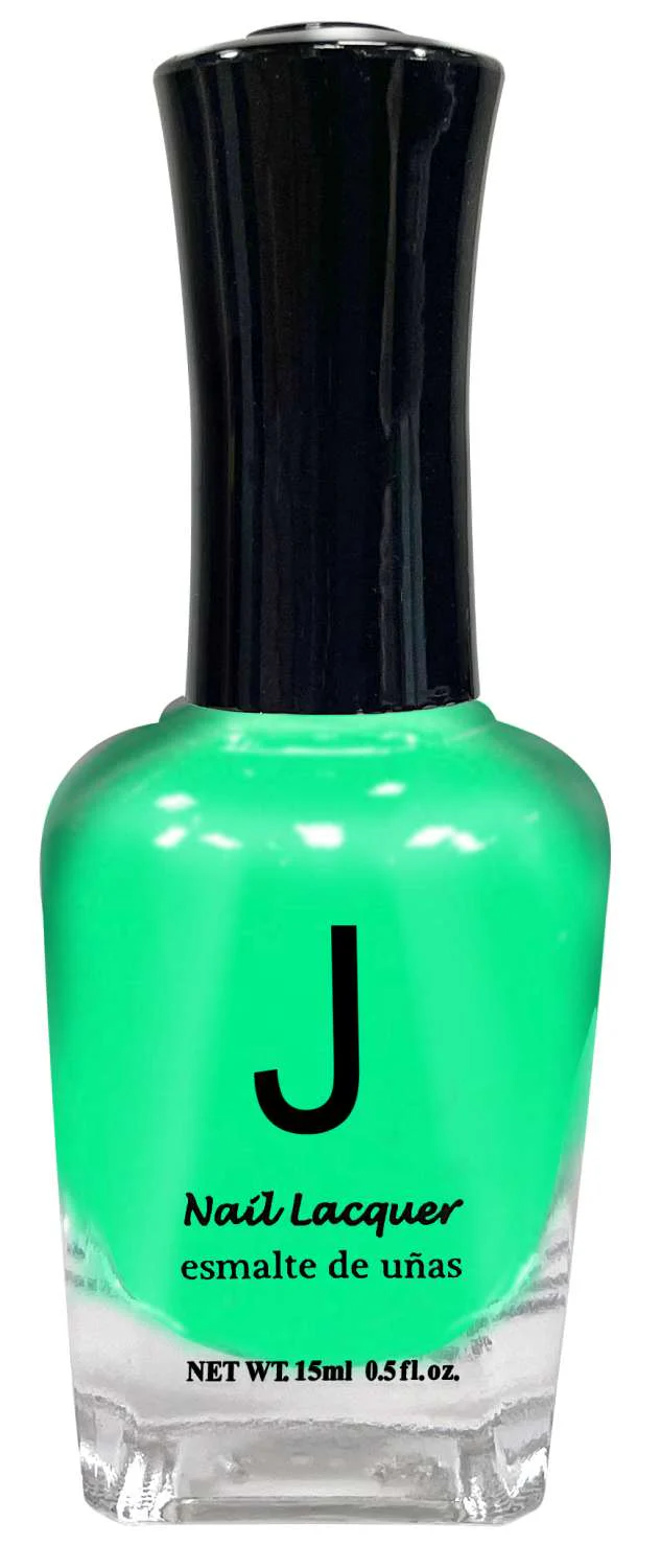 J Nail Lacquer Mint Green, shade code JNP010