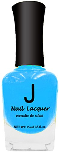 J Nail Lacquer Aqua Blue, shade code JNP020