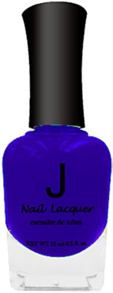 J Nail Lacquer Royal Blue, shade code JNP021
