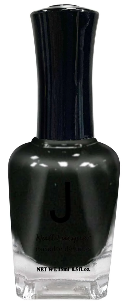 J Nail Lacquer Black, shade code JNP024