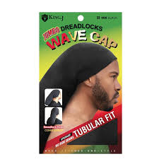 LQQKS Jumbo Dreadlocks Wave Cap – Black