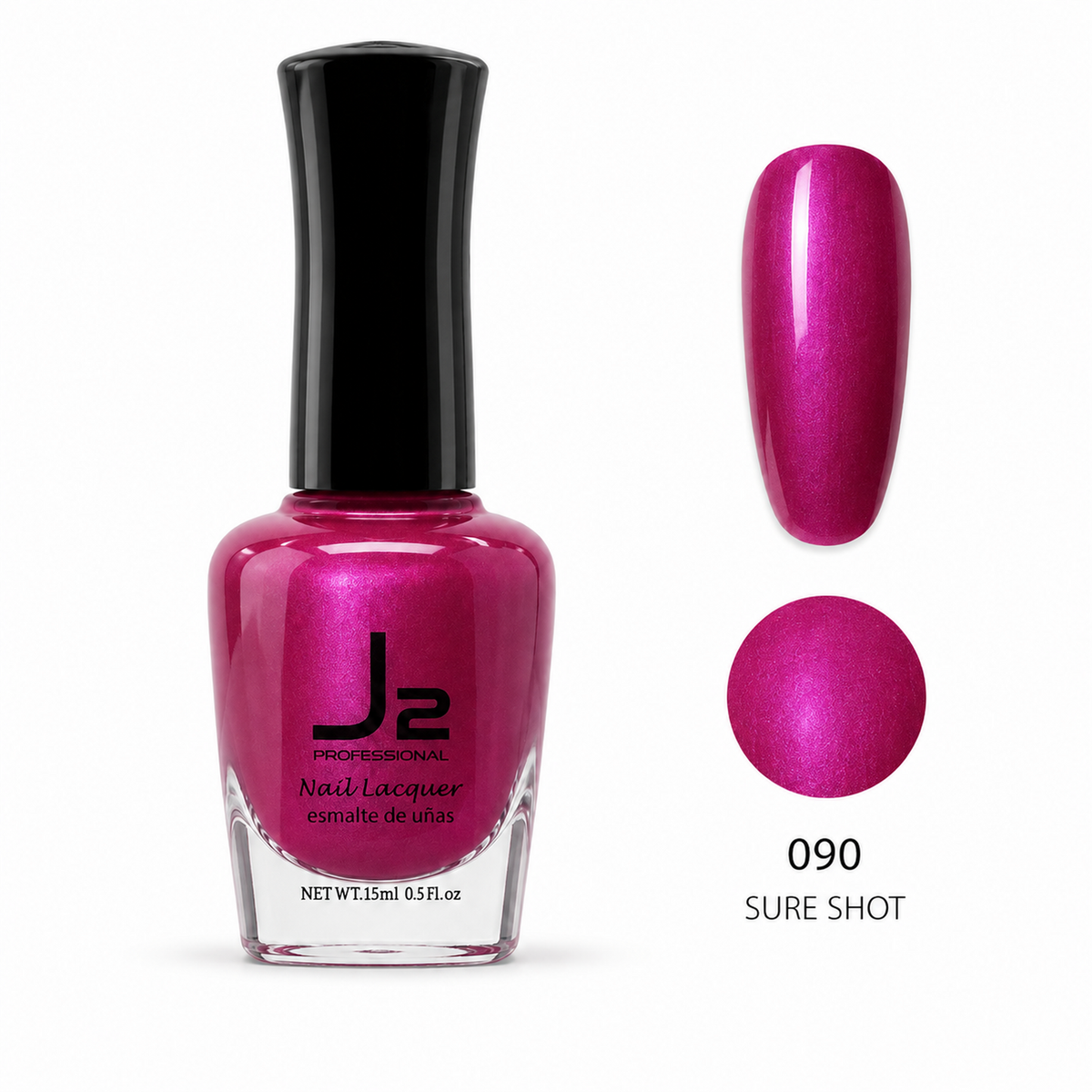 J2 Professional Nail Lacquer 090 Sure Shot – nail color swatch