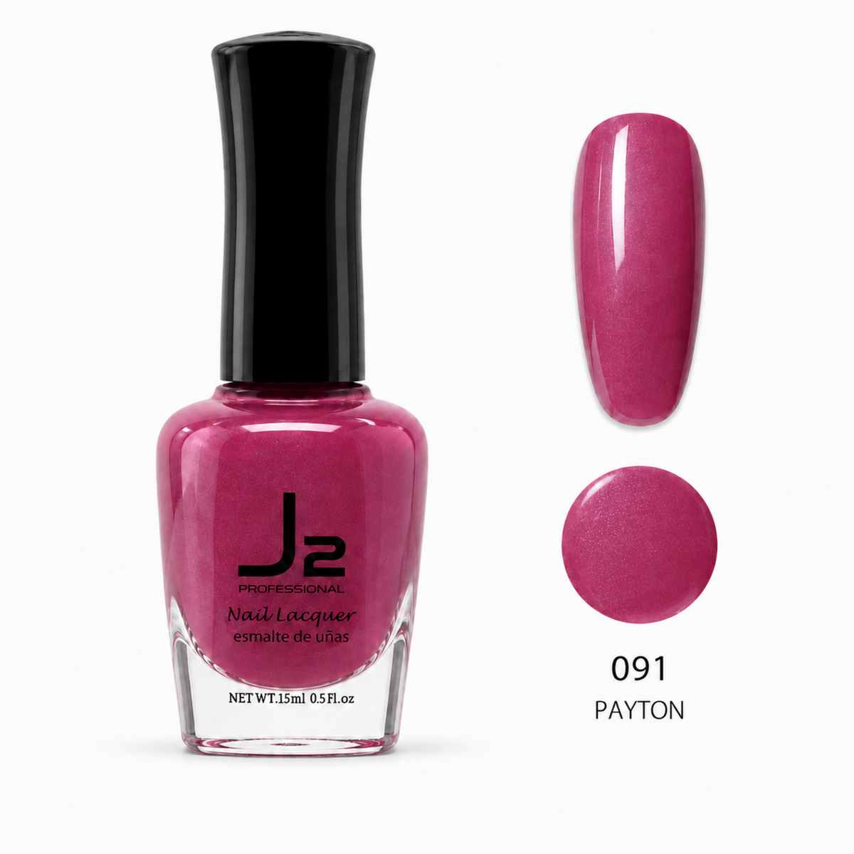 J2 Professional Nail Lacquer 091 Payton – nail color swatch