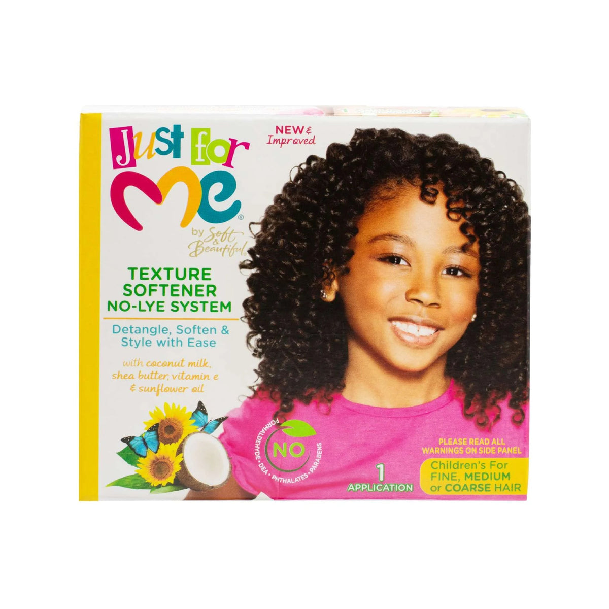 Just For Me Texture Softener No-Lye System
