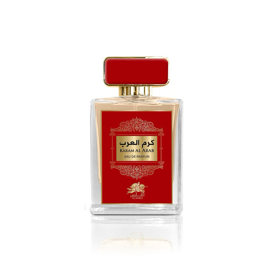 Al Fares Karam Al Arab Eau de Parfum 100 mL bottle and box