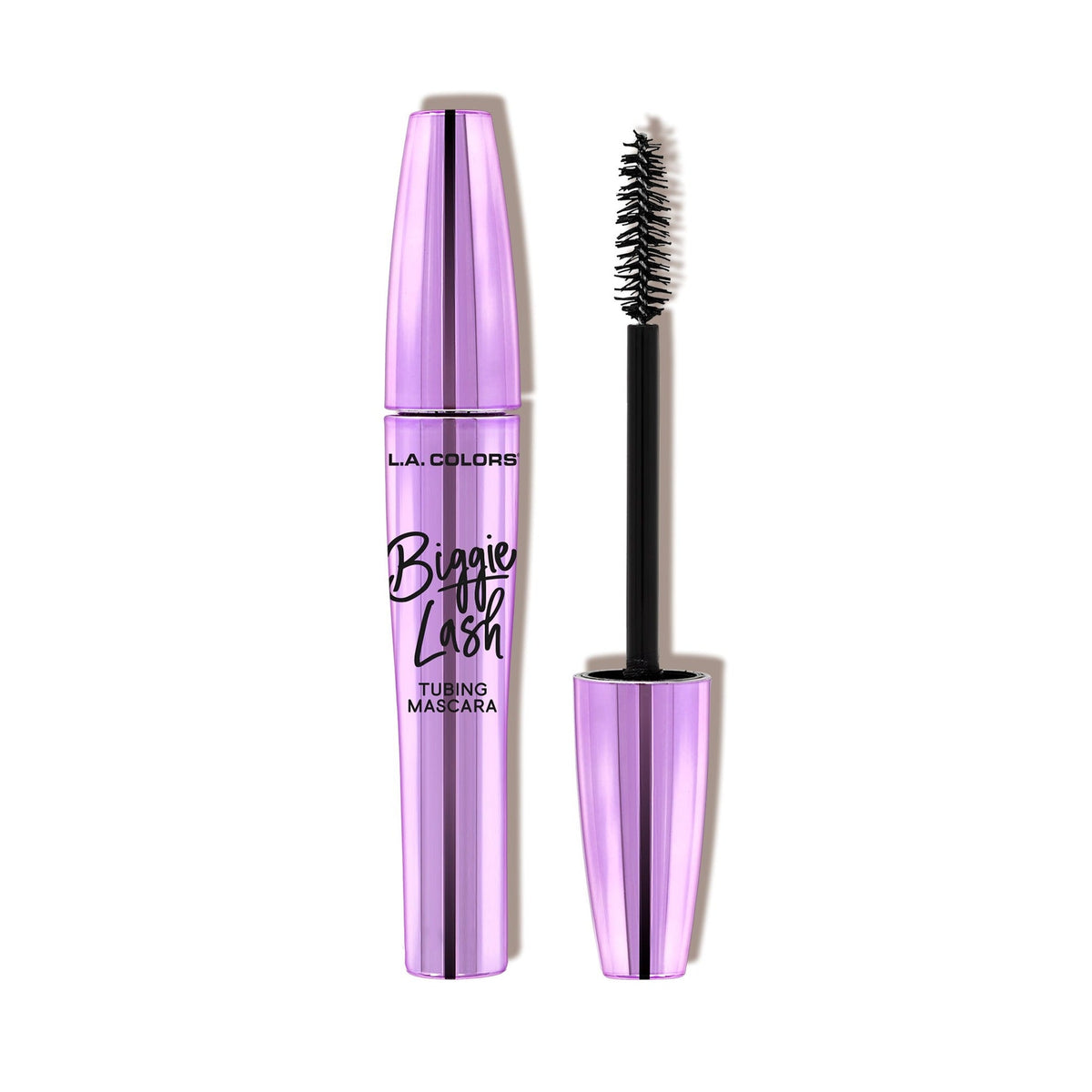 L.A. Colors Biggie Lash Tubing Mascara CBMS812 Black with mascara wand