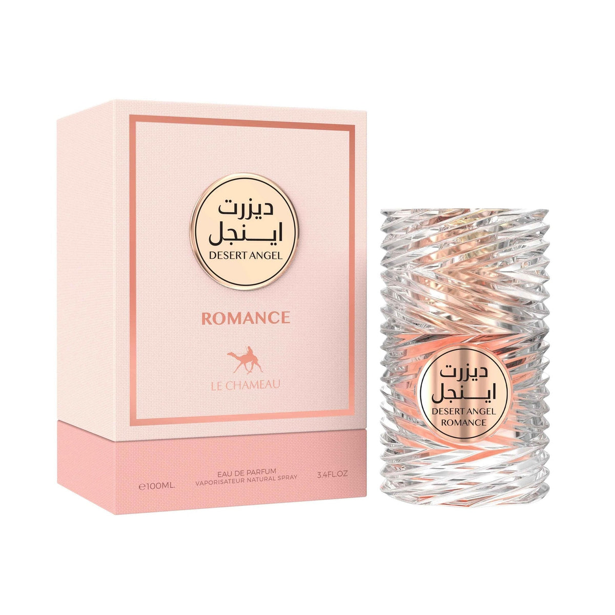 Le Chameau Desert Angel Romance Eau de Parfum 100 mL bottle and box