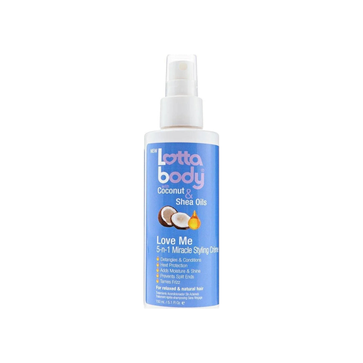 Lottabody Love Me 5-in-1 Miracle Styling Crème 5.1 oz