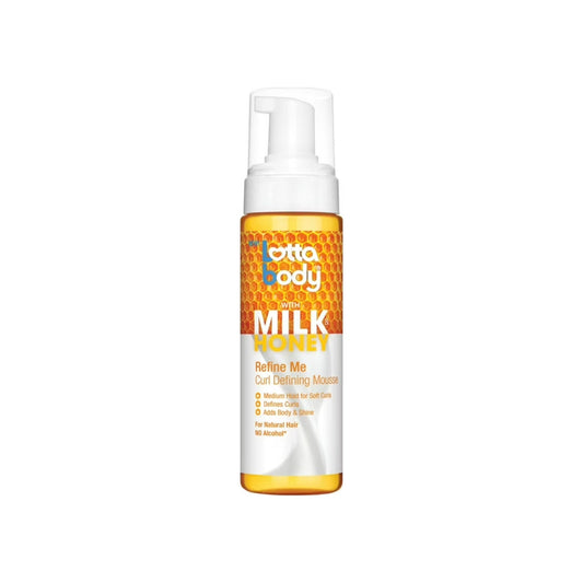 Lottabody Milk & Honey Refine Me Curl Defining Mousse 7 oz