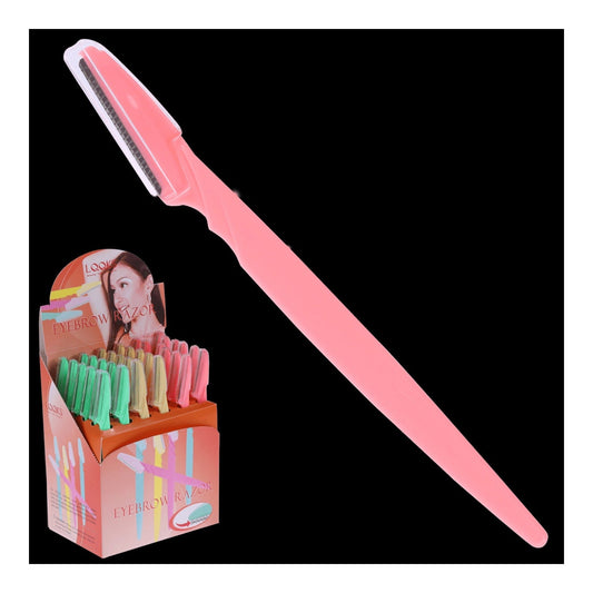 LQQKS eyebrow razor 36-piece display, model 6M-ER/3027