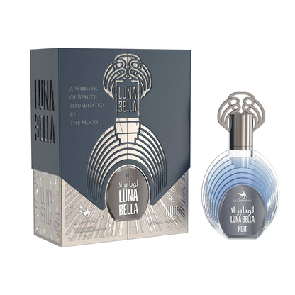 Le Chameau Luna Bella Nuit Eau de Parfum – 3.4 oz / 100 mL bottle on white background