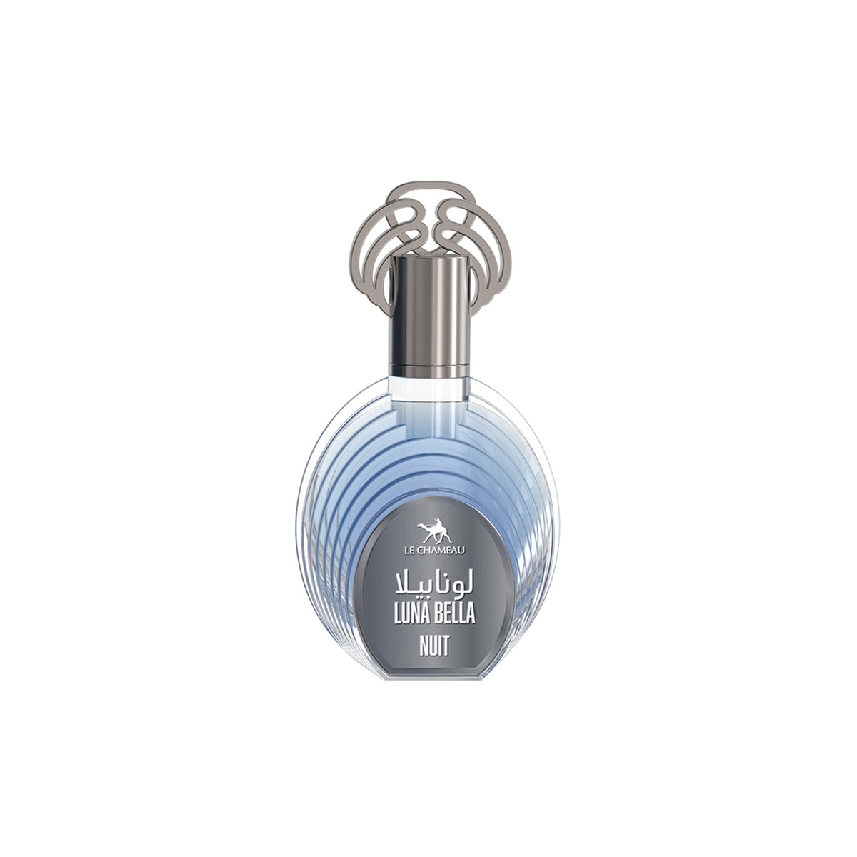 Le Chameau Luna Bella Nuit Eau de Parfum – 3.4 oz / 100 mL bottle and box on white background