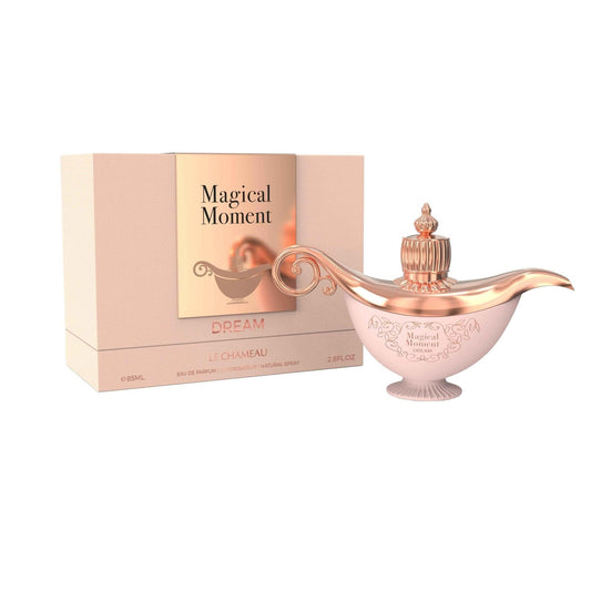 Le Chameau Magical Moment Dream Eau de Parfum for Women – 2.9 oz / 85 mL bottle on white background