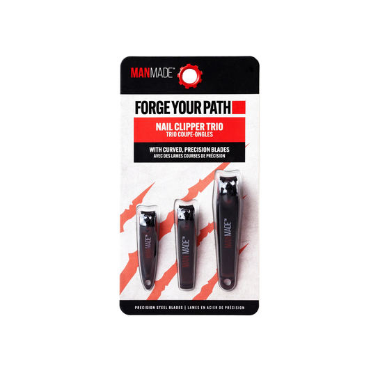 Man Made Nail Clipper Trio 3-piece grooming set
