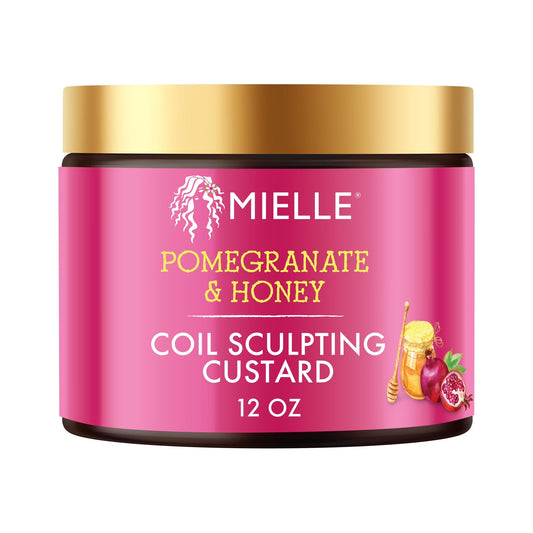 Mielle Pomegranate & Honey Coil Sculpting Custard 12 oz
