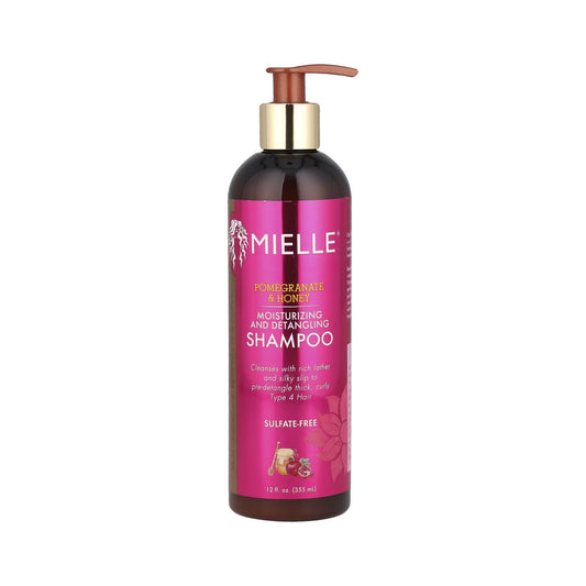 Mielle Pomegranate & Honey Hydrating + Detangling Shampoo 12 oz