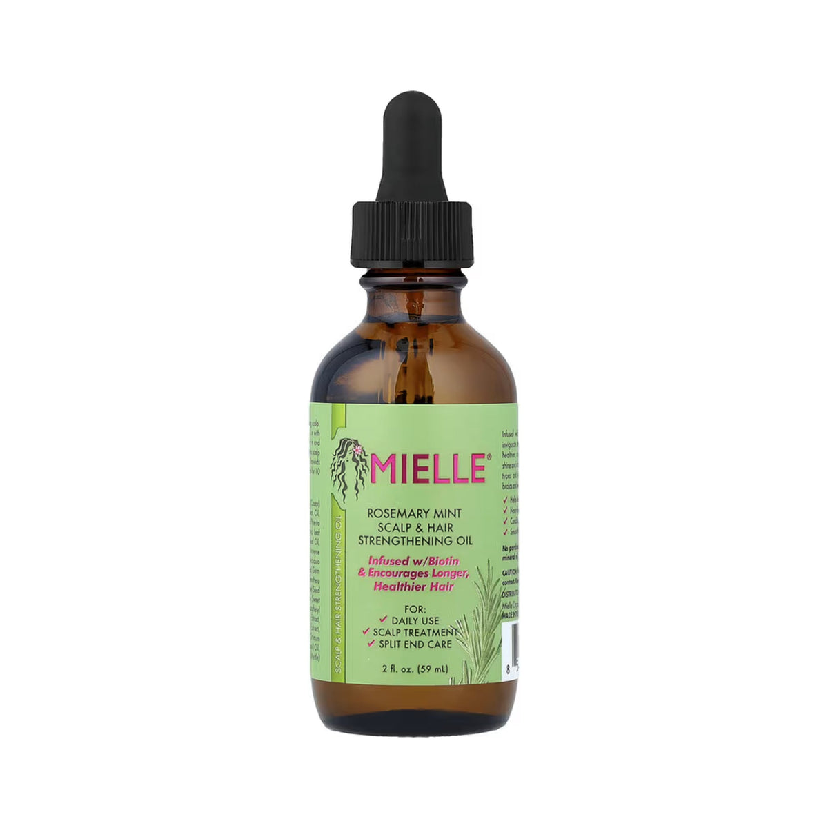 Mielle Rosemary Mint Scalp & Hair Strengthening Oil 2 oz