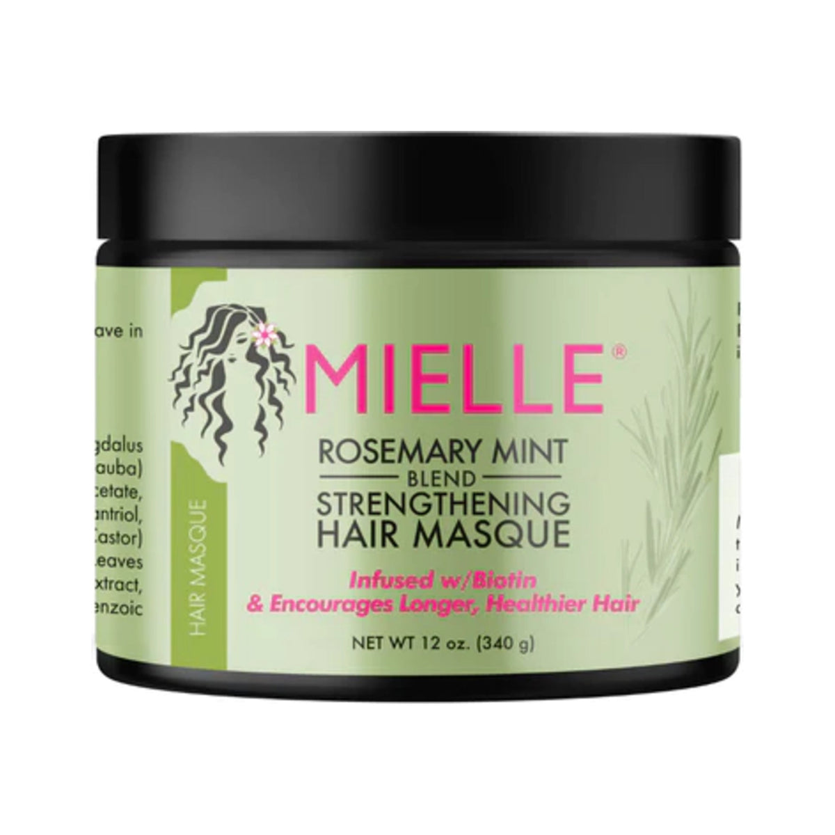 Mielle Rosemary Mint Strengthening Hair Masque 12 oz