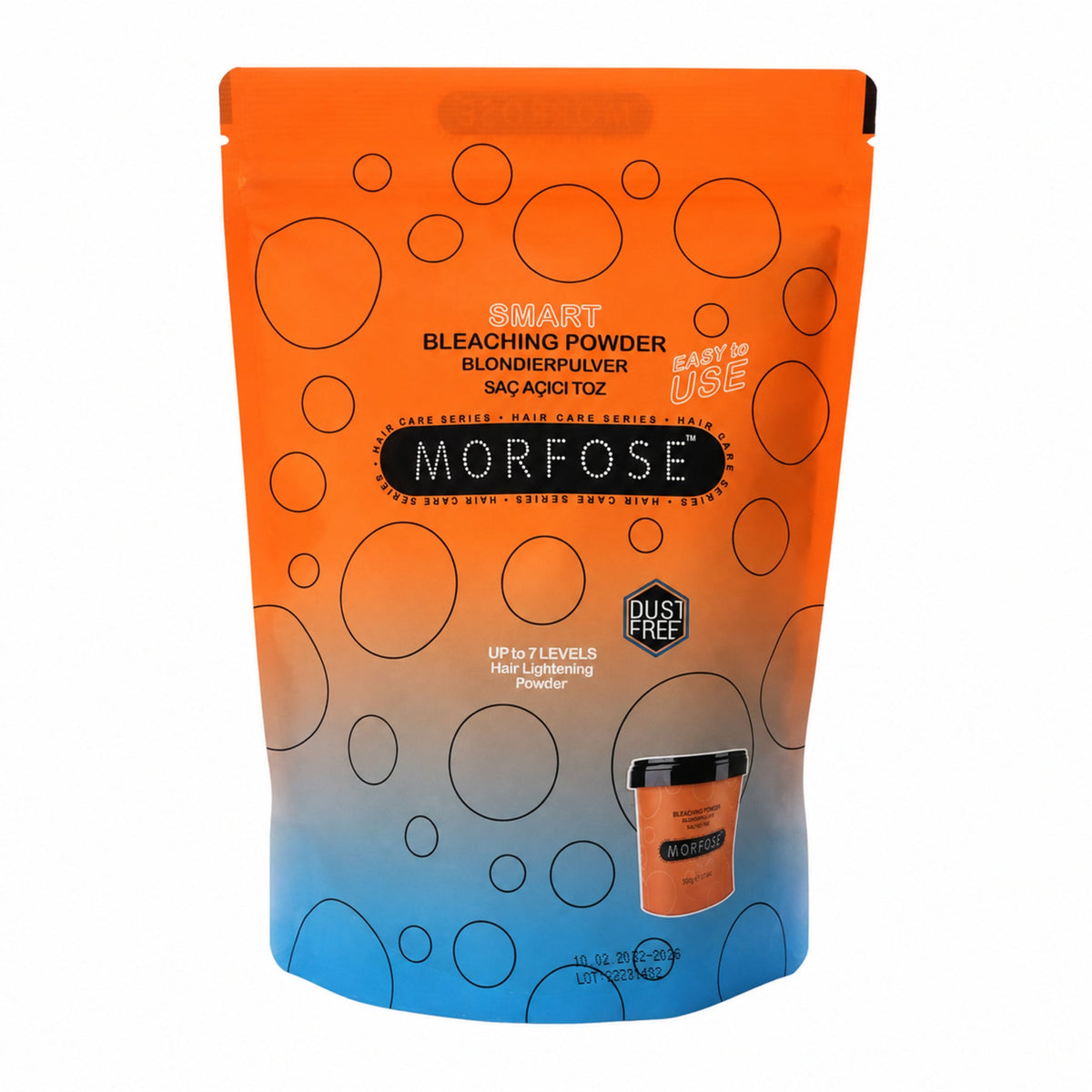 Morfose 10 Smart Blue Bleaching Powder 500 g