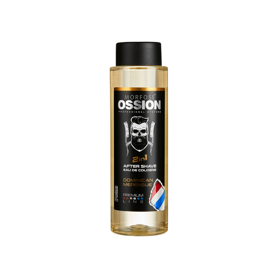 Morfose Ossion Dominican Merengue 2-in-1 After Shave Eau de Cologne 400 mL bottle