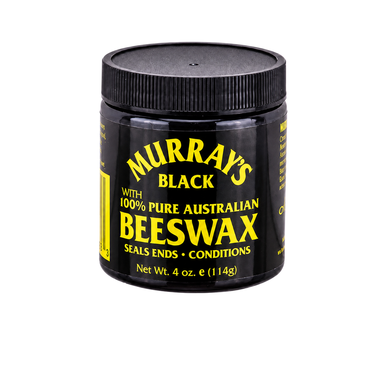 Murray's Black Beeswax – 4 oz