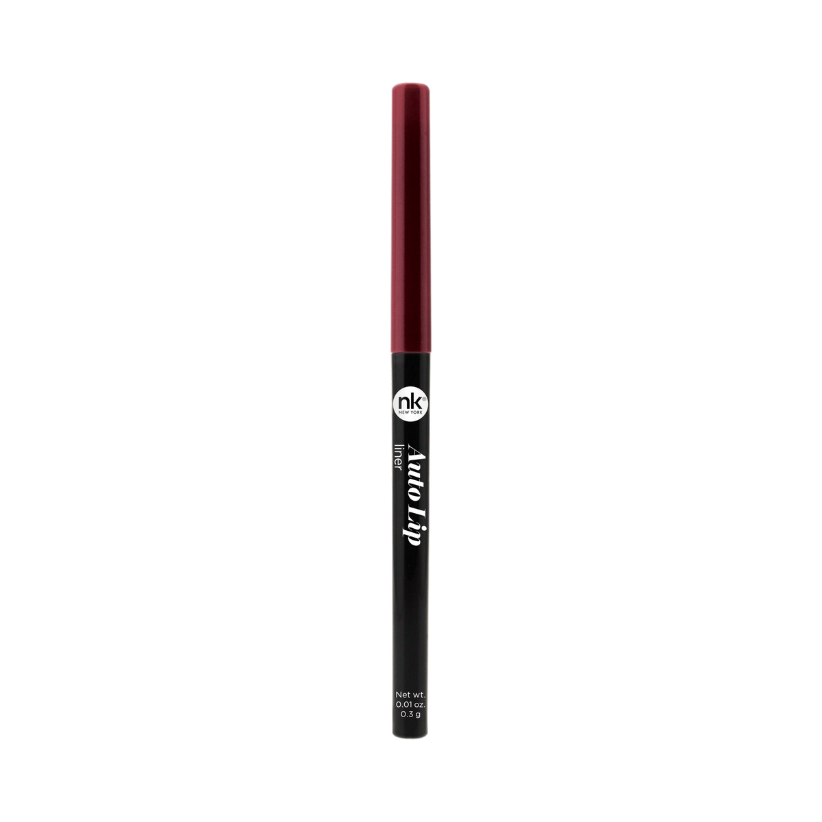 Nicka K Auto Lip Pencil AA33 Dark Red on white background