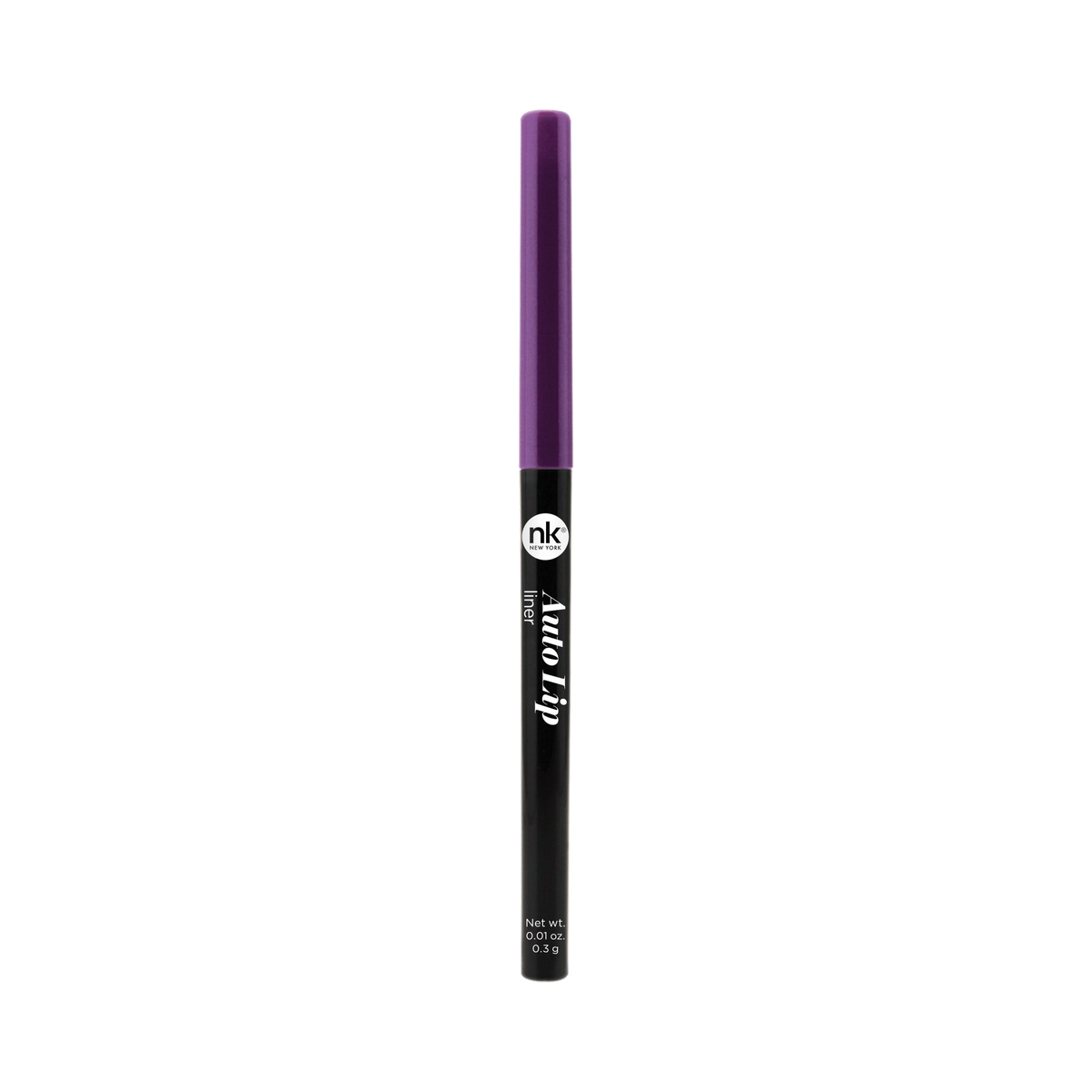 Nicka K Auto Lip Pencil AA36 Dark Orchid on white background