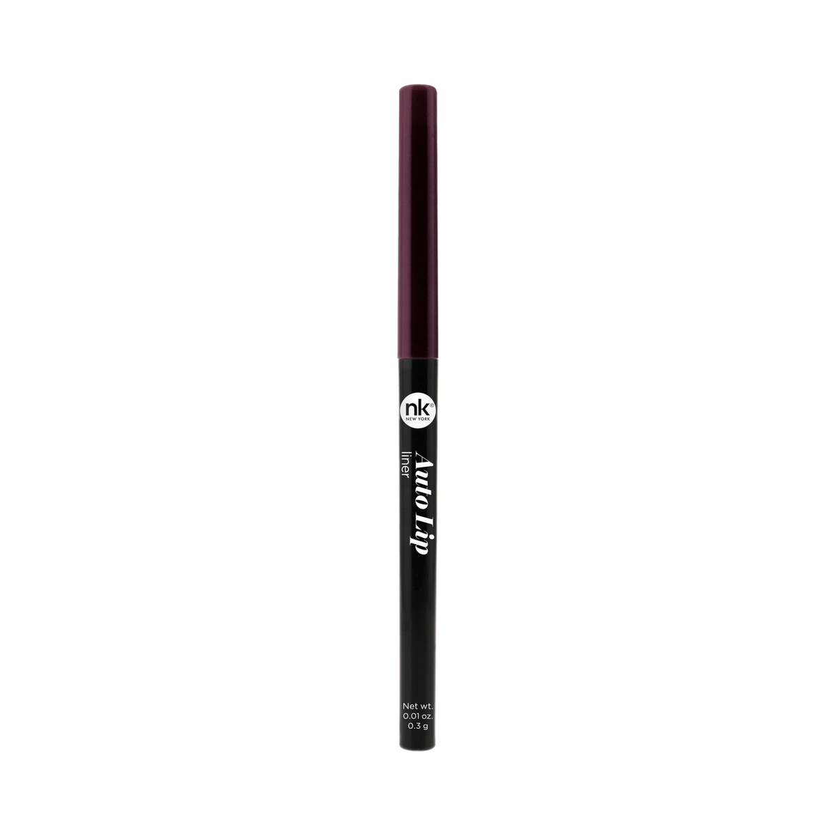 Nicka K Auto Lip Pencil AA37 Wild Cherry on white background