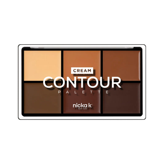 Nicka K New York Cream Contour Palette — Dark (FT0602) — exact product / producto exacto
