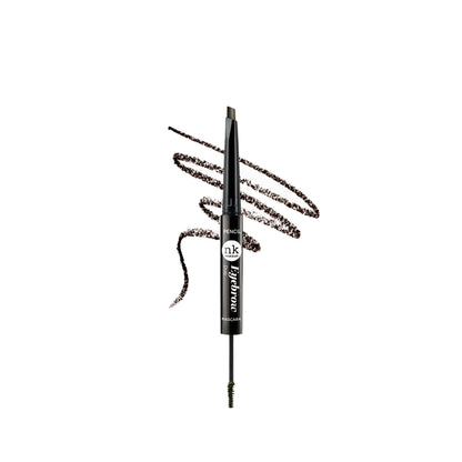 Nicka K Eyebrow Duo in Dark Brown, model NKE12